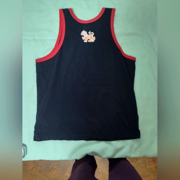 Vintage VTG 80s Thai Beer Singha Tank Top Large - Picture 2 of 5